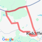 Bury Road 5 mile route map