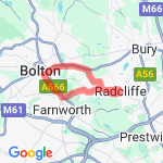 Almost 10 mile route map
