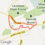 5 mile loop route map