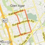 Rathburn 7 route map