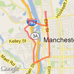 amoskeag/granite st 5m route map