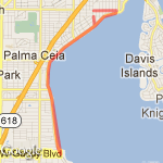 7miles from KJ route map