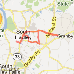 College, Park, Morgan Cold Hill TJ House route map