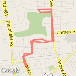 3.5 neighborhood route map