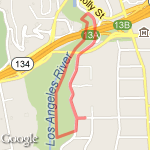 Arroyo Seco route map