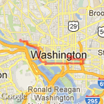 Capitol Monuments Route route map