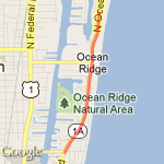 Beach Route- to Woolbright route map