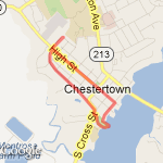 Dixon/Trail 2 route map