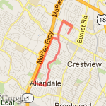 Foster 5.58 route map