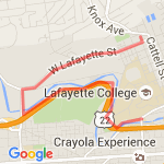 work home trail route map