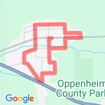 bergholz run 3 miles route map