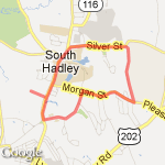 5 mile mossier cold hill loop route map