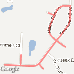 Tree Lake Route: 1.26 m route map