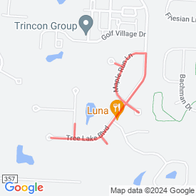 Run My Route - Running Map Tree Lake Route: 1.26 m