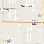 first timed run route map