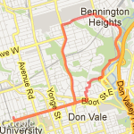 Madison loop route map