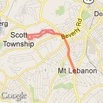 Virginia Manner Route route map