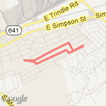 Ian school route map