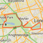 6.5 Miles Flemings route map