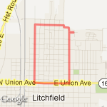 Home Franklin loop route map