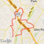 long run back way route map