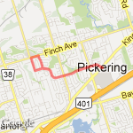 Dixie,Finch,Huntsmill route map