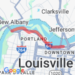 9 mile Riverwalk route map