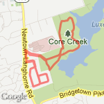 core creek 4mi route map