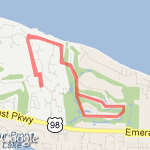 To Executive golf route map