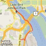 Crystal City route map