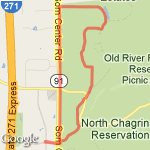 C2 SOM North to Strawberry Lane route map