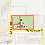 Marie Kerr Park 10/22 route map