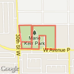 Marie Kerr Park 2 miles route map