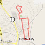 K4C Fall 5K Run for Fun route map