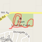 The stupid mile marker was messed up route map