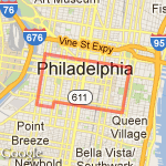 Philly Tour 4.5 miles route map