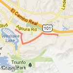 Noel's Route 2 route map