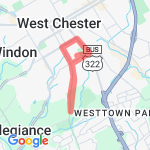 football field route map