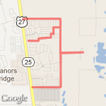 evening rt route map