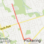 Up Liverpool route map