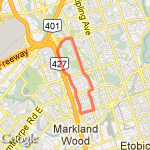 Evil to back route map