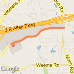 Whittlesey route map