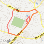 4 mile walk route map