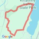 Kitatinny Valley St. Park route map