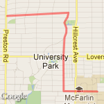 to smu and back route map