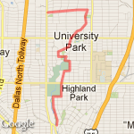 the parks run route map