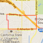 home to studebaker route map