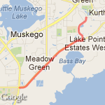 QC to High School and back route map