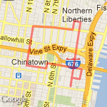Mural Arts Final Draft route map