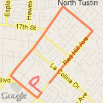 4 mile run route map